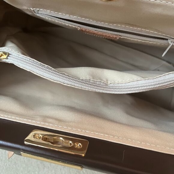 Merci Marie Satchel Handbag - Leather - New without tags - Picture 6 of 9